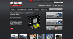 Desktop Screenshot of maine-group.com